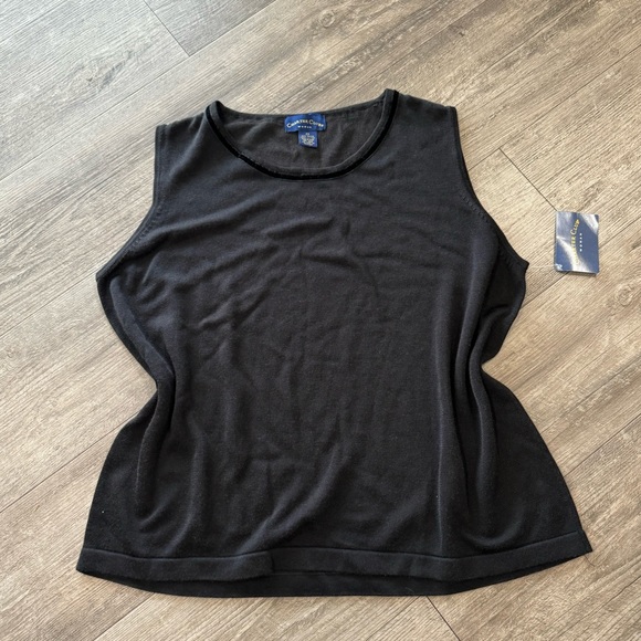 CHARTER CLUB plain top 🖤 - Picture 2 of 14